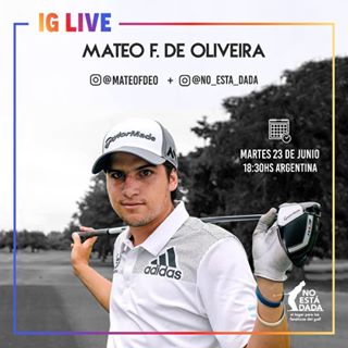 ¡Mateo Fernández de Oliveira en IG Live!