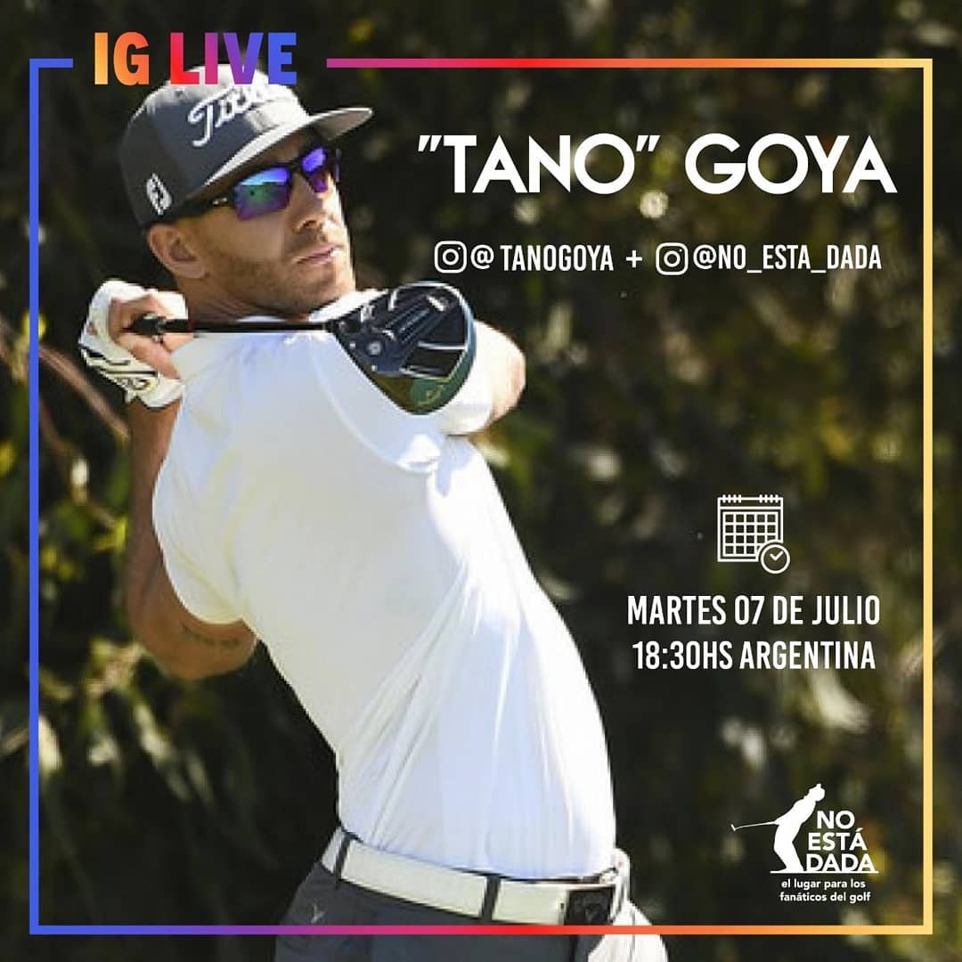 ¡Sumate al IG Live con el ‘Tano’ Goya!